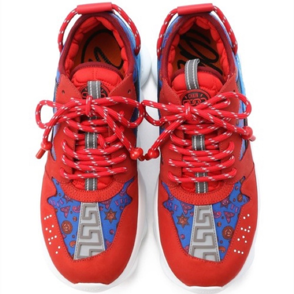 Versace logo platform sneaker size EU 44 - Picture 2 of 7